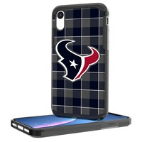 Houston Texans iPhone Rugged Plaid Design Case