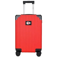 MOJO Red Kansas City Chiefs Premium 21'' Carry-On Hardcase Luggage