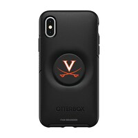 OtterBox Virginia Cavaliers Otter + Pop Symmetry Series iPhone Case with Integrated PopSockets PopGrip