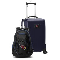 MOJO Navy Arizona Cardinals 2-Piece Backpack & Carry-On Set