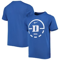 Youth Nike Royal Duke Blue Devils Team Basketball Legend Performance T-Shirt