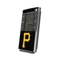 Pittsburgh Pirates Solid Digital Desk Clock