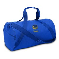 Youth Royal Golden State Warriors Personalized Duffle Bag