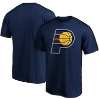 Men's Fanatics Branded Navy Indiana Pacers Primary Team Logo T-Shirt