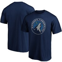 Men's Fanatics Branded Navy Minnesota Timberwolves Primary Team Logo T-Shirt
