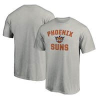 Men's Fanatics Branded Heathered Gray Phoenix Suns Team Victory Arch T-Shirt