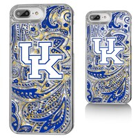 Kentucky Wildcats iPhone Glitter Paisley Design Case
