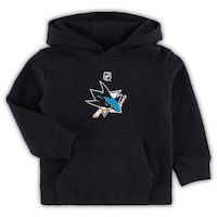 Toddler Black San Jose Sharks Primary Logo Pullover Hoodie