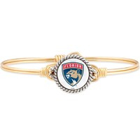Women's Luca + Danni Florida Panthers Brass Tone Bangle Bracelet