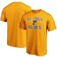 Men's Fanatics Branded Gold St. Louis Blues Team Victory Arch T-Shirt