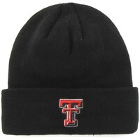 Men's '47 Black Texas Tech Red Raiders Core Cuffed Knit Hat