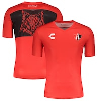 Men's Charly Red/Black Club Atlas 2020/21 Logo T-Shirt