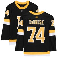 Jake DeBrusk Boston Bruins Autographed Black Alternate Adidas Authentic Jersey