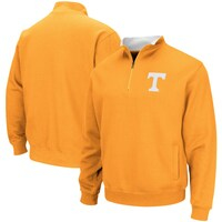Men's Colosseum Tennessee Orange Tennessee Volunteers Tortugas Logo Quarter-Zip Jacket