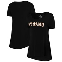 Women's Fanatics Branded Black Houston Dynamo FC Over Everything T-Shirt