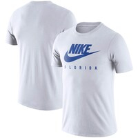 Men's Nike White Florida Gators Essential Futura T-Shirt