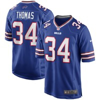 Men's Nike Thurman Thomas Royal Buffalo Bills Game Retired Player Jersey