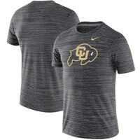 Men's Nike Black Colorado Buffaloes Team Logo Velocity Legend Performance T-Shirt