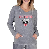 Women's Concepts Sport Gray D.C. United Mainstream Terry Pullover Hoodie