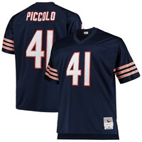 Men's Mitchell & Ness Brian Piccolo Navy Chicago Bears Big & Tall 1969 Retired Player Replica Jersey