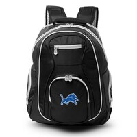 MOJO Black/Gray Detroit Lions Premium Color Trim Backpack