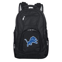 MOJO Black Detroit Lions Premium Laptop Backpack