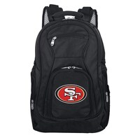 MOJO Black San Francisco 49ers Premium Laptop Backpack