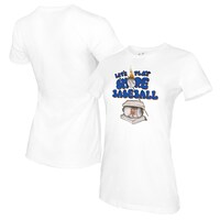 Women's Tiny Turnip White New York Mets S'mores T-Shirt