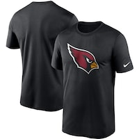 Men's Nike Black Arizona Cardinals Logo Essential Legend Performance T-Shirt