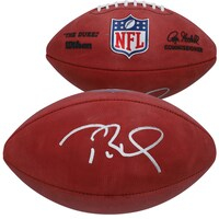 Tom Brady New England Patriots Autographed Duke Game Football