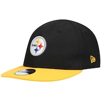 Infant New Era Black/Gold Pittsburgh Steelers My 1st 9FIFTY Adjustable Hat