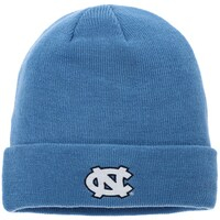 Youth Carolina Blue North Carolina Tar Heels Jacquard Texture Cuffed Knit Hat