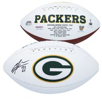 Charles Woodson Green Bay Packers Autographed Jarden White Panel Football
