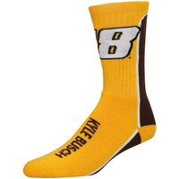 For Bare Feet Kyle Busch V-Curve Crew Socks