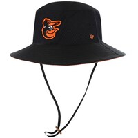 Men's '47 Black Baltimore Orioles Panama Pail Bucket Hat