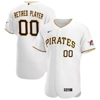 Men's Nike White Pittsburgh Pirates Home Pick-A-Player Retired Roster Authentic Jersey