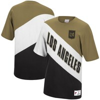 Men's Mitchell & Ness Gold/Black LAFC Play By Play T-Shirt
