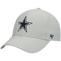Men's '47 Gray Dallas Cowboys MVP Secondary Logo Adjustable Hat