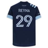 Yordy Reyna Vancouver Whitecaps FC Match-Used #29 Navy Jersey from the 2020 MLS Season