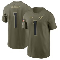 Men's Nike Kyler Murray Camo Arizona Cardinals 2021 Salute To Service Name & Number T-Shirt