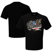 Men's Hendrick Motorsports Team Collection Black Alex Bowman Camo Patriotic T-Shirt