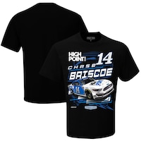 Men's Stewart-Haas Racing Team Collection Black Chase Briscoe Rush Truck Centers Slingshot T-Shirt