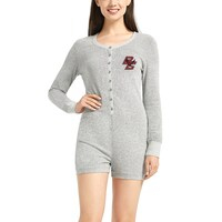 Women's Concepts Sport Gray Boston College Eagles Venture Sweater Romper