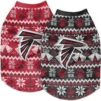 FOCO Atlanta Falcons Reversible Holiday Dog Sweater
