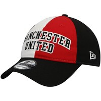 Men's New Era Black Manchester United Split Tone 9TWENTY Adjustable Hat