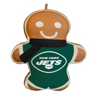 New York Jets Gingerbread Holiday Plushlete