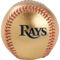 Tampa Bay Rays Rawlings Gold Leather Baseball