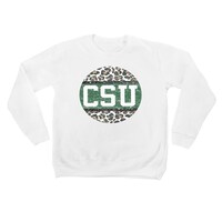 Youth White Colorado State Rams Scoop & Score Pullover Sweatshirt