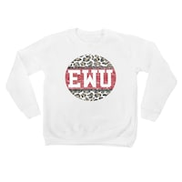 Youth White Eastern Washington Eagles Scoop & Score Pullover Sweatshirt