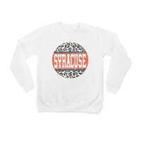 Youth White Syracuse Orange Scoop & Score Pullover Sweatshirt